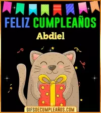 GIF Feliz Cumpleaños Abdiel